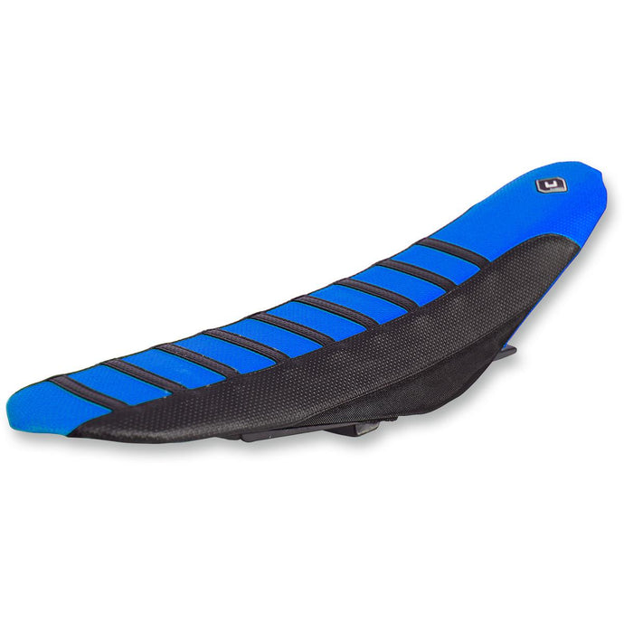 Flu Designs Inc. 35509 Pro Rib Seat PRS Cover - Black/Blue/Black