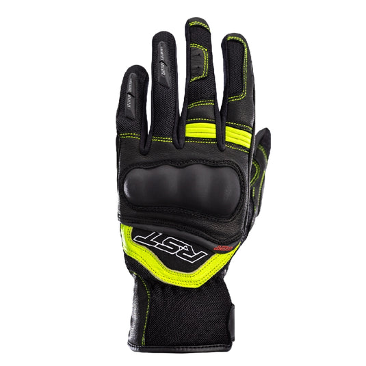 Rst Urban Air 3 Mesh CE Gloves (Large, Black/Fluo Yellow)