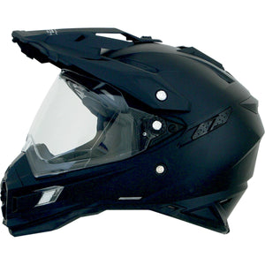 AFX FX-41DS Solid Helmet Black