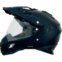 AFX FX-41DS Solid Helmet Flat Black Black