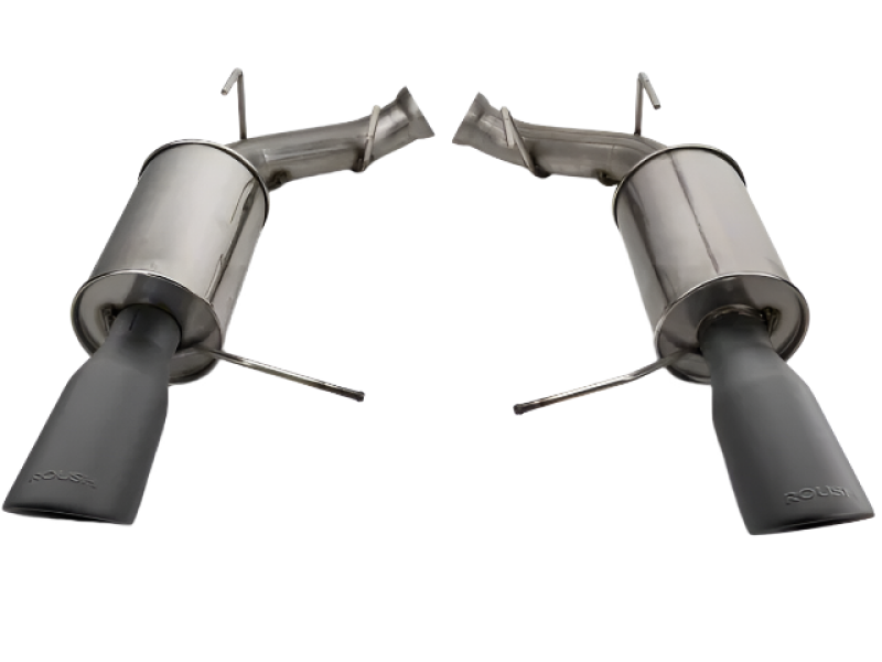 Load image into Gallery viewer, Roush 421127-BLK RSH Axle Back Exhausts
