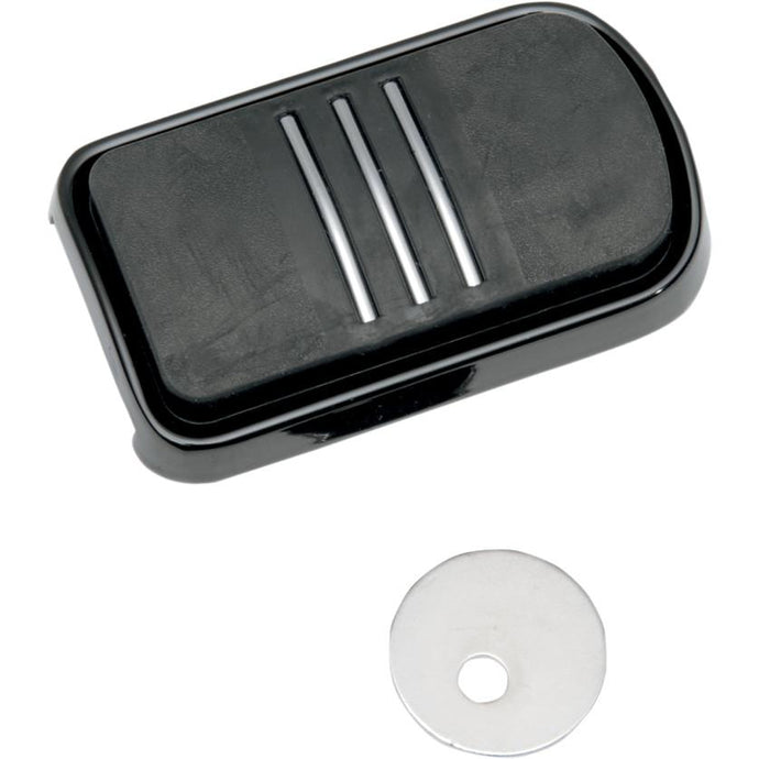 Drag Specialties 1611-0033 Streamline Brake Pedal Pad - Black