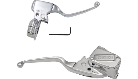 Drag Specialties 0610-2199 Clutch/Brake Lever Assembly - Chrome