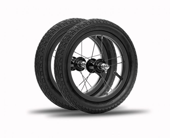 Strider PWHEEL-12-HT-BK High Traction Wheel/Tire Set