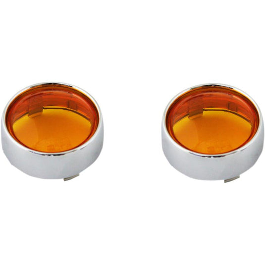 Custom Dynamics PB-B-BEZ-CA Bullet Bezels For ProBEAM Turn Signal - Chrome