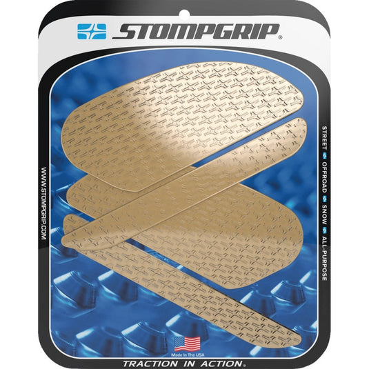 Stompgrip 55-14-0108C Icon Profile Traction Tank Grip - Street - Clear