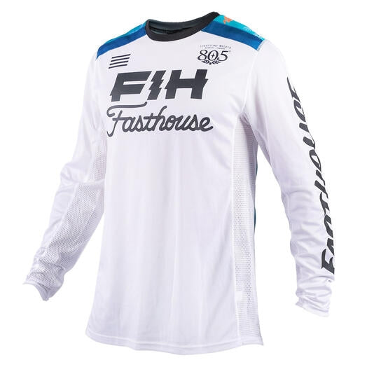 Load image into Gallery viewer, Fasthouse Grindhouse TB Island Hopper Jersey (XXX-Large, White)
