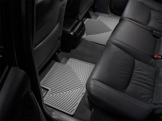 Weathertech W136GR WT Rubber Mats - Rear - Grey