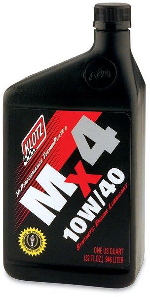 Klotz Oil KL-880 MX4 Techniplate Synthetic 4T Oil - 15W50 - 1qt.
