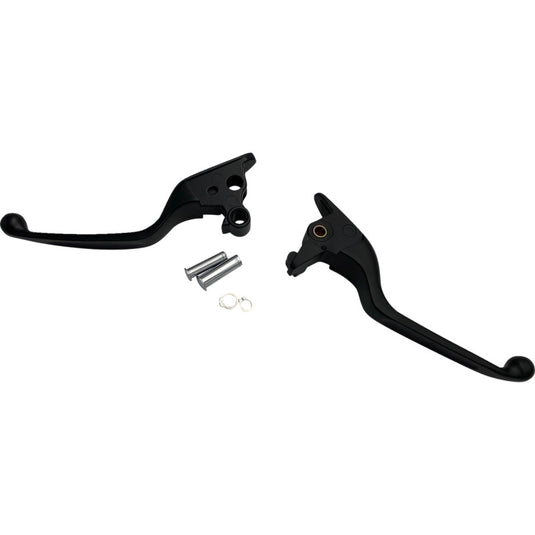 Drag Specialties 0610-2322 Narrow Lever Set - Black