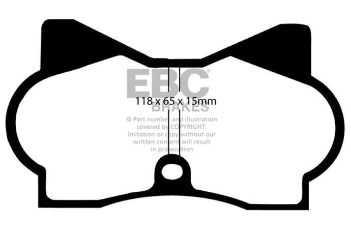 Ebc DP3180C EBC Redstuff Brake Pad Sets