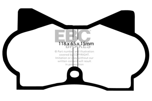 Ebc DP3180C EBC Redstuff Brake Pad Sets