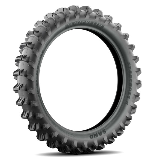 Michelin 47877 Starcross 6 Sand Rear Tire - 110/90-19
