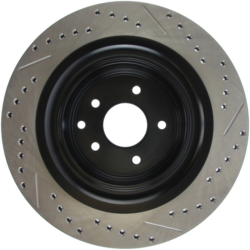 Load image into Gallery viewer, Stoptech 127.42101R ST Slot &amp; Drill Brake Rotors

