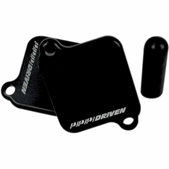 Driven Racing DSBLOCK-21 Engine Block Off Plates - Black