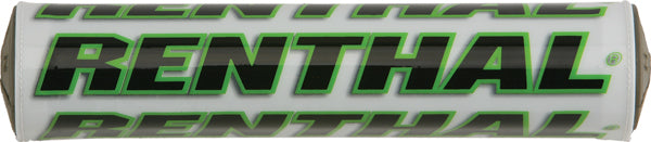Renthal P269 SX Crossbar Pad - 8.5in. - White/Green