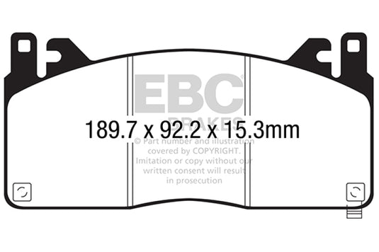 Ebc DP53055NDX EBC Bluestuff Brake Pad Sets