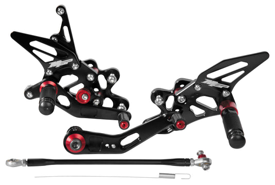 Hotbodies Racing 61101-2500 Fully Adjustable Rearset - Black
