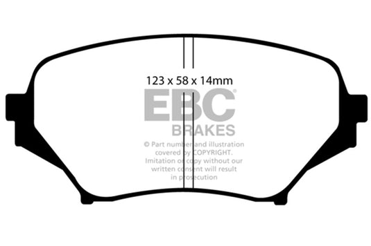 Ebc DP31774C EBC Redstuff Brake Pad Sets