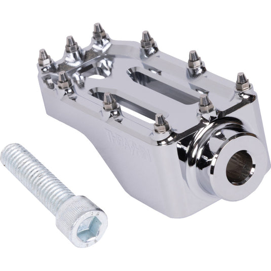 Thrashin Supply Company TSC-2221-3 Aggressor Brake Pedal - Chrome