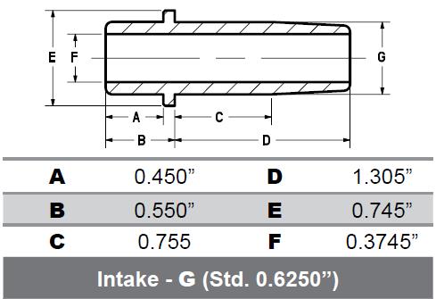 Load image into Gallery viewer, Kibblewhite Precision 20-2051M Manganese Bronze Intake Valve Guide (+.001)

