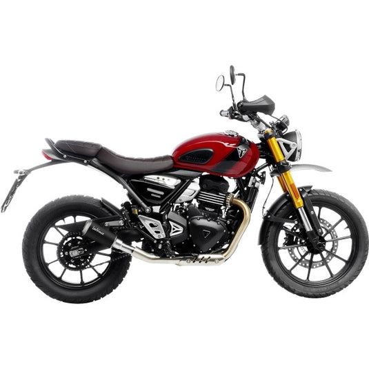 Leo Vince 15268BU LV-10 Slip-On Muffler - Black - Stainless Steel