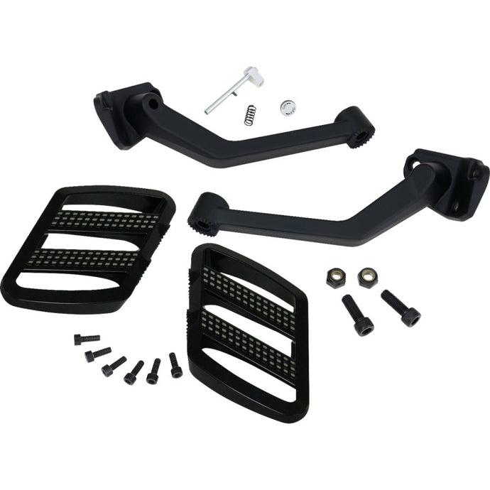 Show Chrome 41-428 Combat Floorboards - Passenger - Black