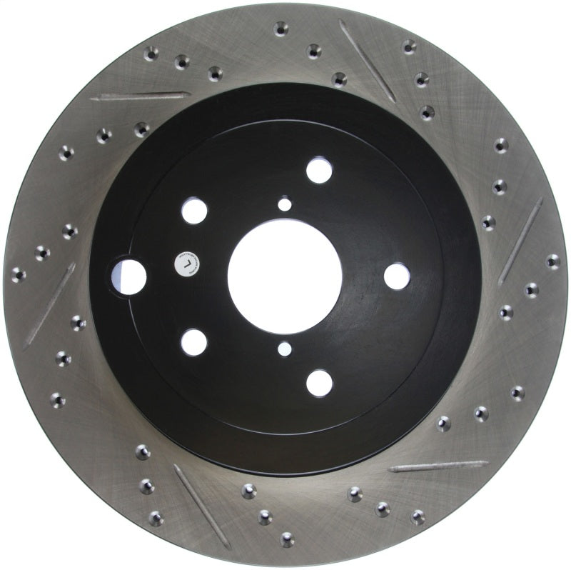 Load image into Gallery viewer, Stoptech 127.47030L ST Slot &amp; Drill Brake Rotors
