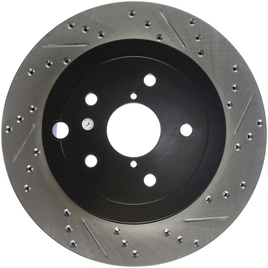 Stoptech 127.47030L ST Slot & Drill Brake Rotors