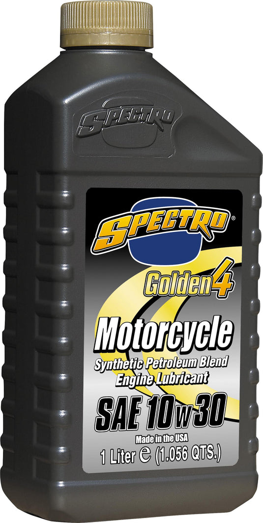 Spectro 310271 Golden Motorcycle Semi-Syn 4T - 10W30 - 1lt. - 12/Case