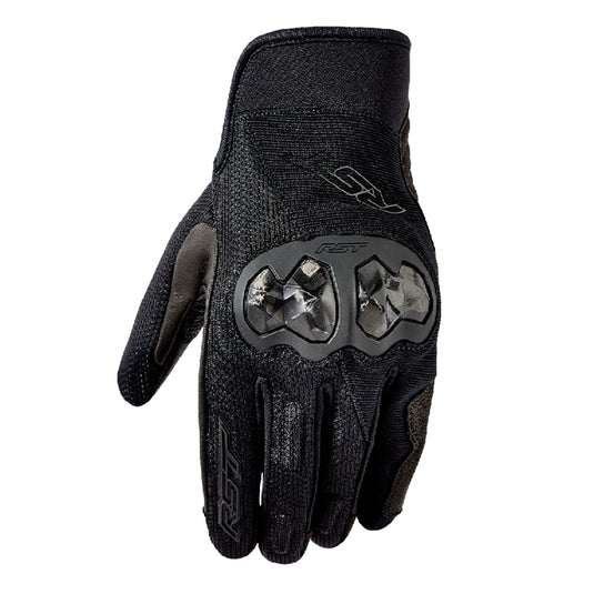 Rst Jetstream D3O Womens Gloves (Medium, Black)
