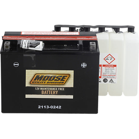 Moose Utility MTX24HL-BS AGM Maintenance-Free Battery