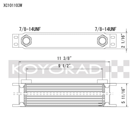 Koyo XC101103W KOY Oil Coolers
