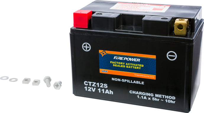 Fire Power CTZ12S Factory Activated Maintenance Free Sealed Battery