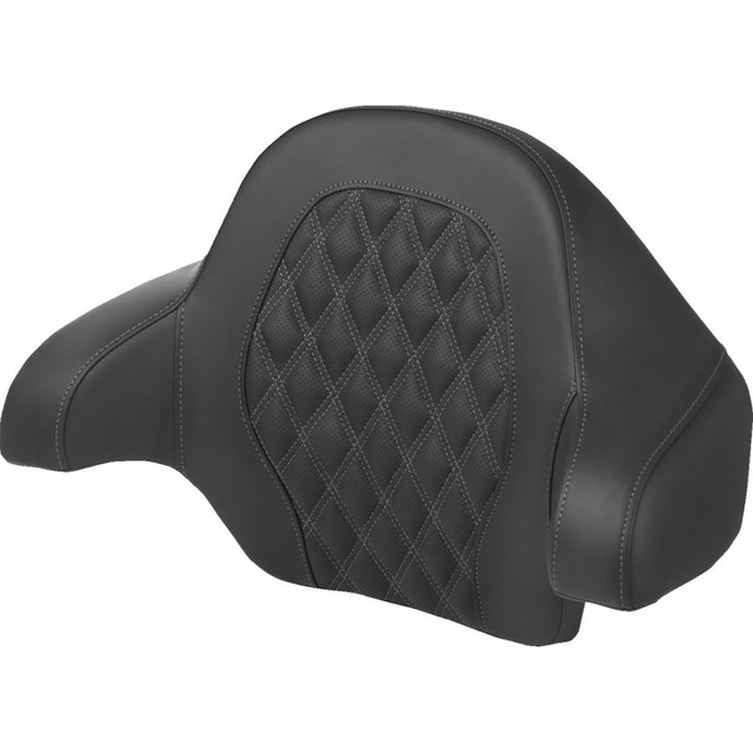 Saddlemen 814-07-15002 Roadsofa Tour-Pak LS Backrest Pad for King Tour-Pak - Gray