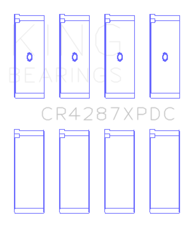 Load image into Gallery viewer, King Engine Bearings CR4287XPDC KING Performance Rod Bearings

