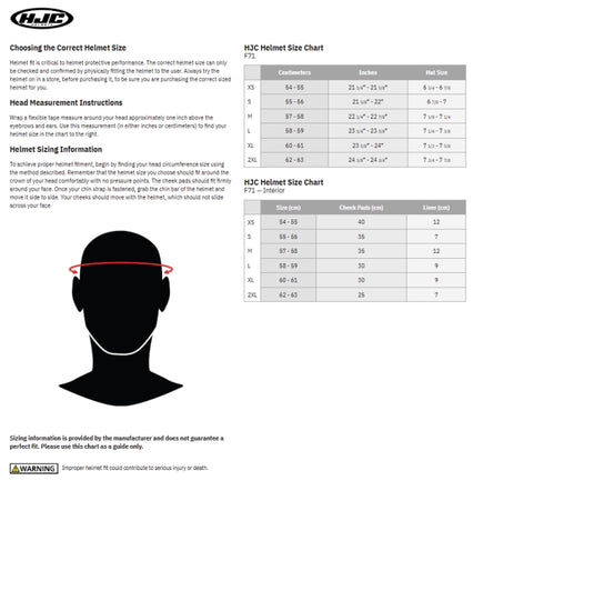 Hjc F71 Catos Helmet (Medium, Blue/Red (MC-21))