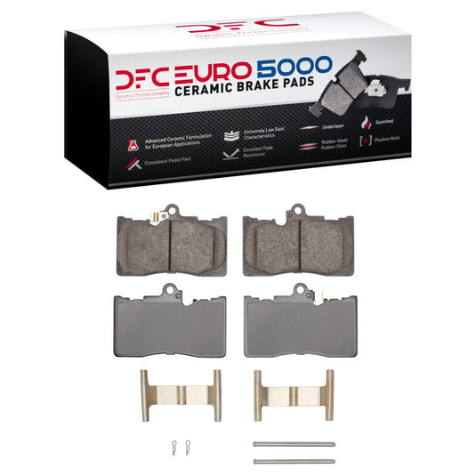 Dfc 1600-1118-01 DFC Euro 5000 Ceramic Brake Pads