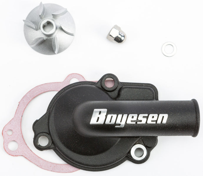 Boyesen WPK-06CB Hy-Flo Water Pump Cover and Impeller Kit - Black