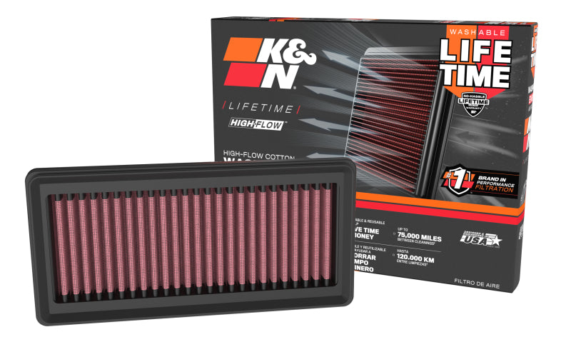 Load image into Gallery viewer, K&amp;N Engineering PL-1225 KN Direct Fit Air Filter
