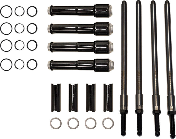Rocket Cams 6-6004B Speedy Pushrods with Cover - Black