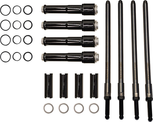 Rocket Cams 6-6004B Speedy Pushrods with Cover - Black