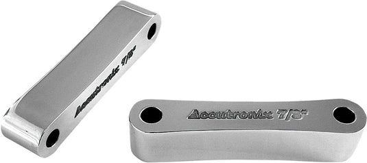 Accutronix TFS49-SF5/8C Smooth 49mm Fender Spacer - 5/8in. - Chrome