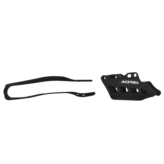 Acerbis 2984800001 Chain Guide and Slider Kit - Black