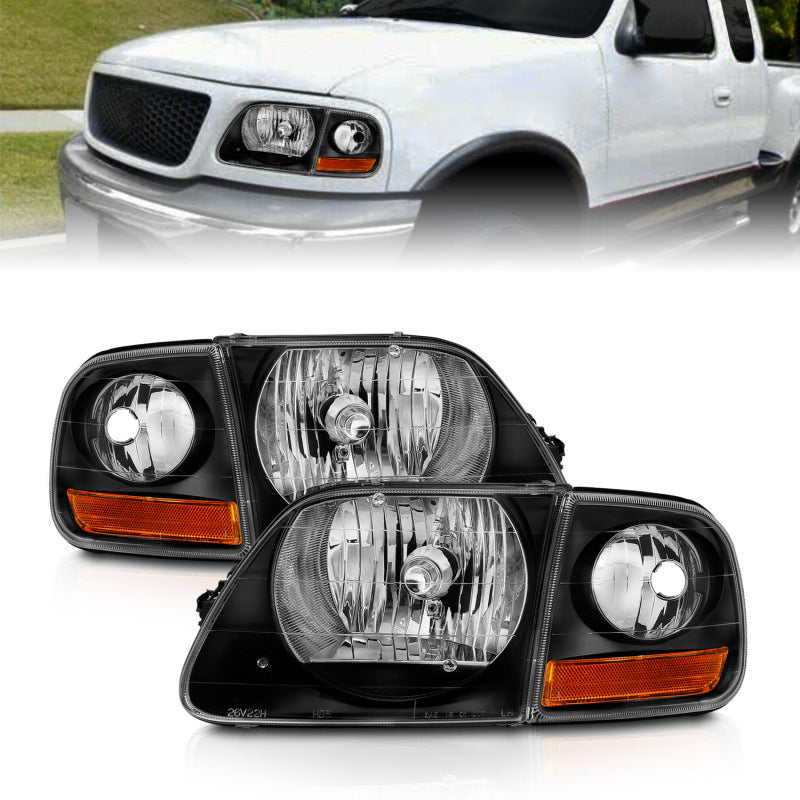 Load image into Gallery viewer, Anzo 111460 ANZ Crystal Headlights
