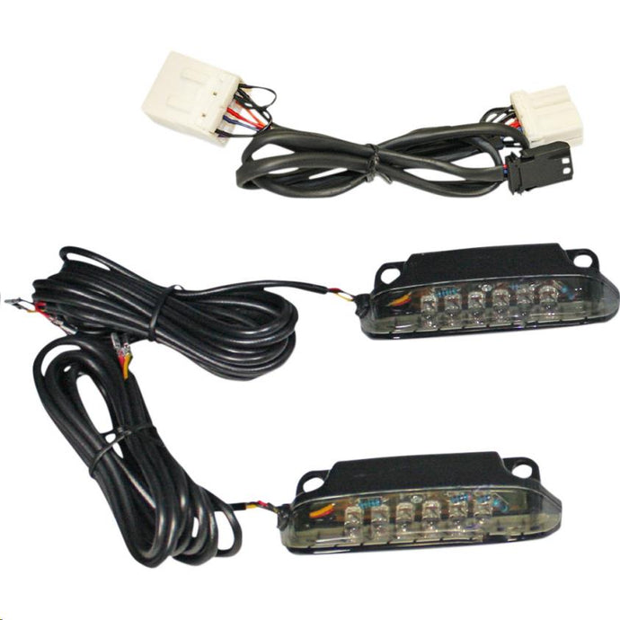 Custom Dynamics CD-LR-09-S LED Saddlebag Rail Light Bars - Smoke Lens
