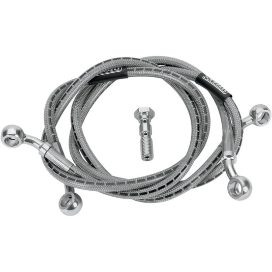 Russell R08297 Cycleflex Brake Line Two-Line Race Kit