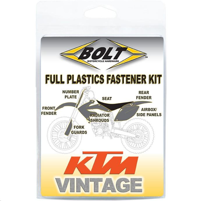 Bolt Mc Hardware KTM-9397101 Plastic Fastener Kit
