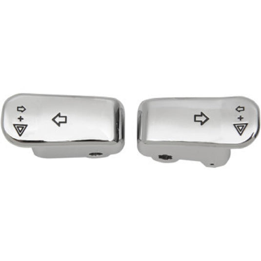 Drag Specialties 2106-0363 Turn Signal Switch Extensions - Chrome