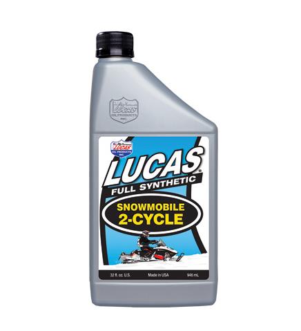 Lucas Oil 10847 Synthetic 2 Cycle Snowmobile Oil - 1gal.
